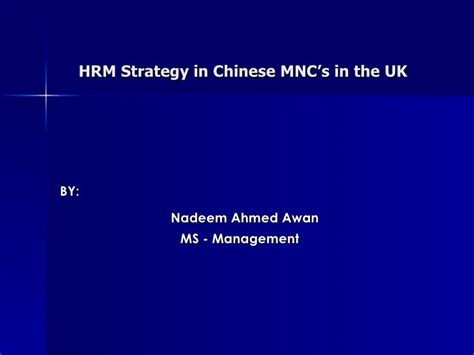 hrm areas differences in china and uk article journal